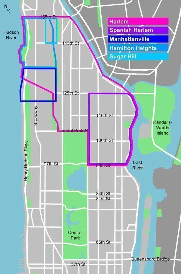Map: Harlem Map