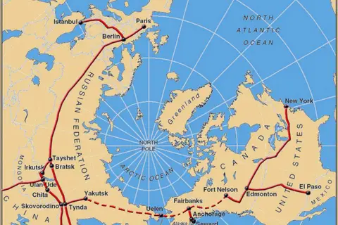 Map: Help finding more beautiful North-Pole-Centric maps like this?
