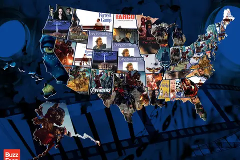 Map: Highest-Grossing Movies Filmed in Each State