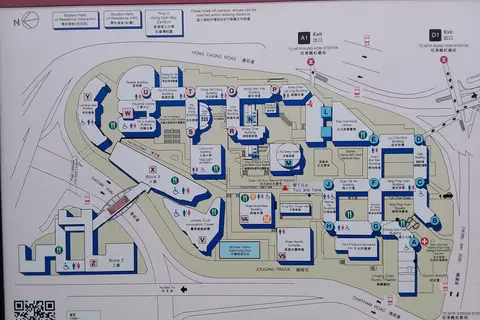 Map: Hk Polyu Hung Hom Campus Map May 2019 Ssg 10