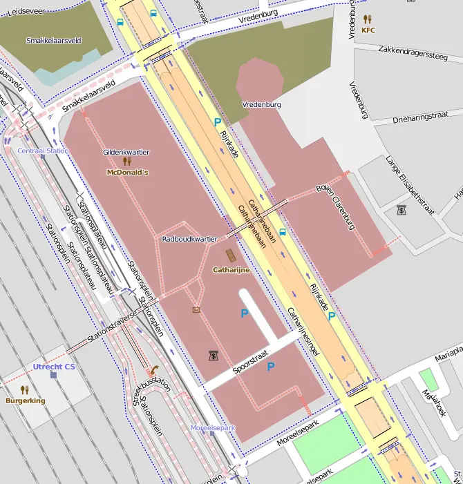 Map: Hoog Catharijne Map