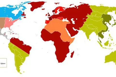 Map: Hypothetical Map of the World if the Axis wins WW2