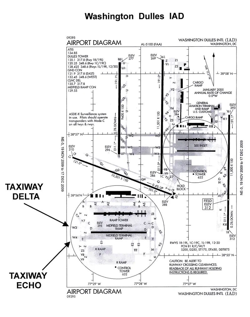 Map: Iad Airport Map