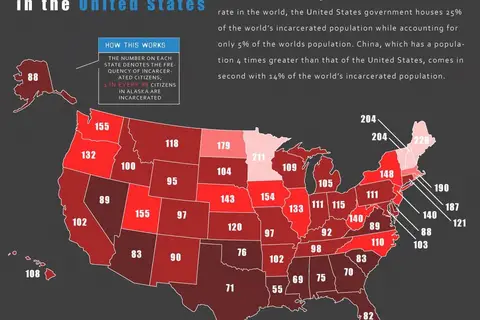 Map: Incarceration in the U.S.