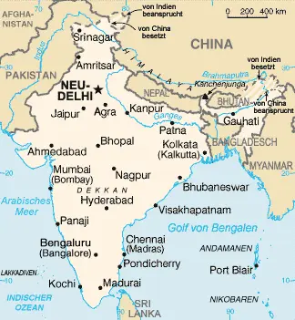 Map: India Map Mod