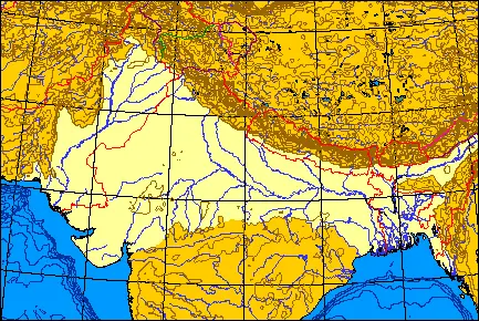 Map: Indogangeticplain Map