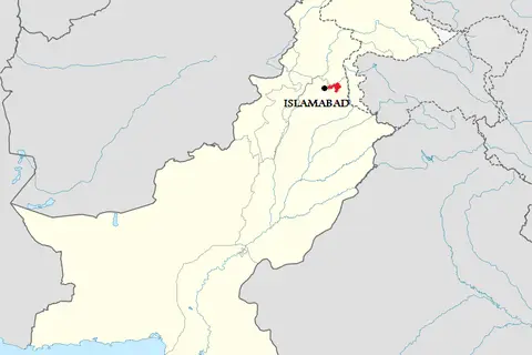 Map: Islamabad Location Map