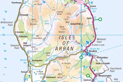Map: Isle of Arran Os Opendata Map