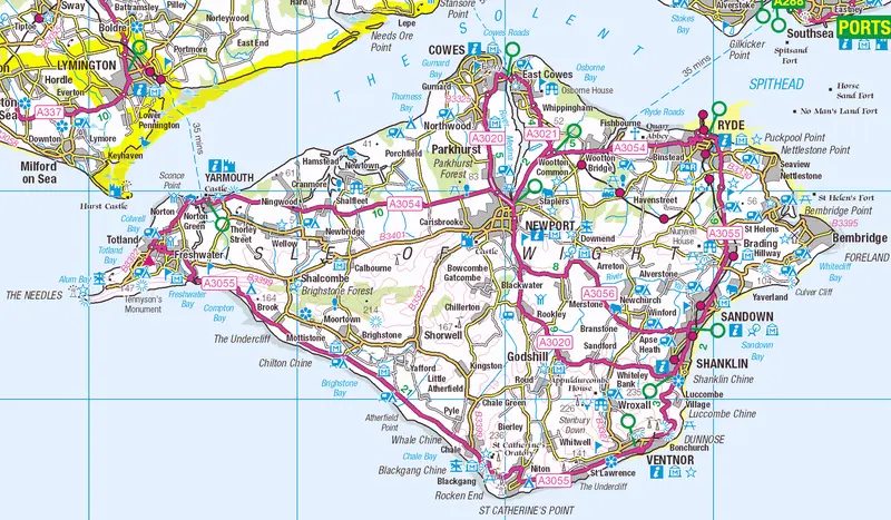 Map: Isle of Wight Os Opendata Map