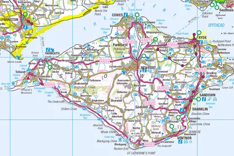 Map: Isle of Wight Os Opendata Map