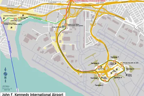 Map: Jfk Airport Terminal Map