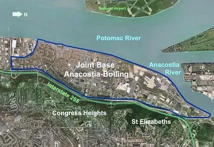 Map: Joint Base Anacostiabolling Map