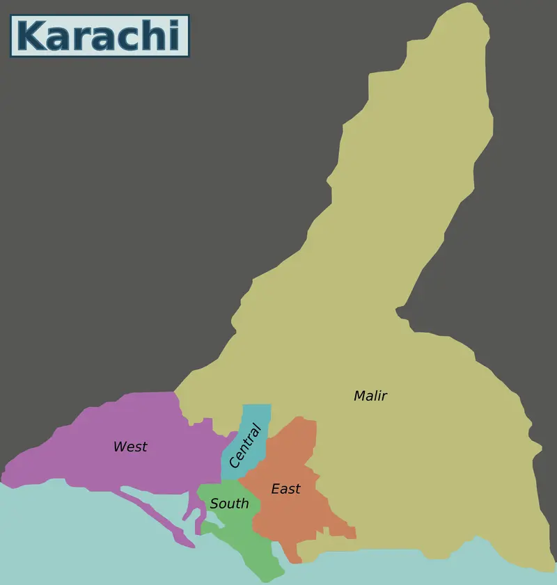 Map: Karachi Map