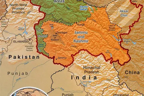 Map: Kashmir Map