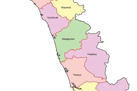 Map: Kerala Map
