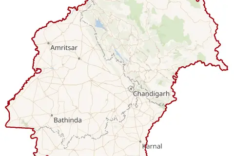 Map: Khalistan Map