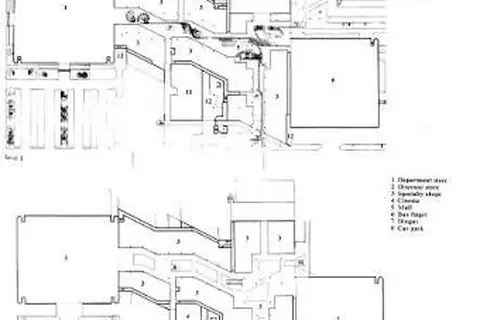 Map: Knox City Shopping Centre 1977 Map