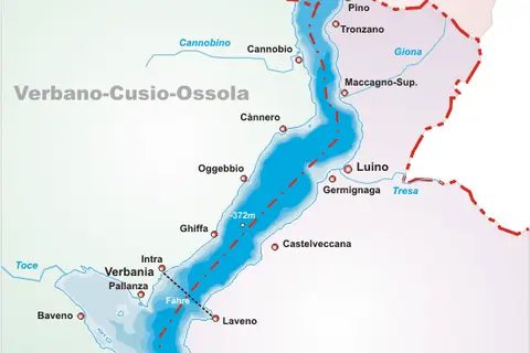 Map: Lago Maggioremappa