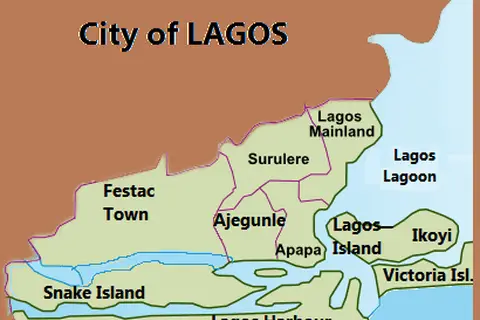 Map: Lagos Map