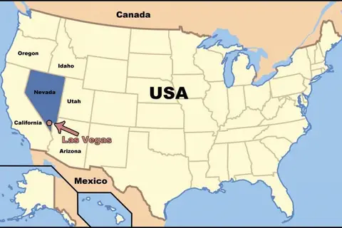 Map: Lasvegasmapusa