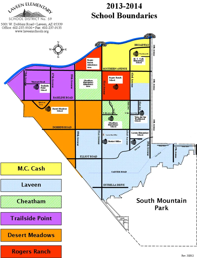 Map: Laveen Boundary Map 2014