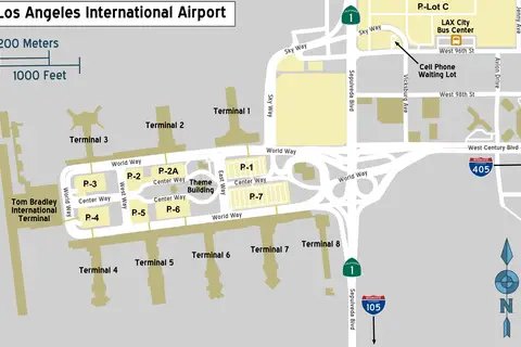 Map: Lax Airport Terminal Map