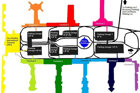 Map: Lax Terminal Map