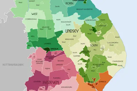 Map: Lincolnshire1832 Map
