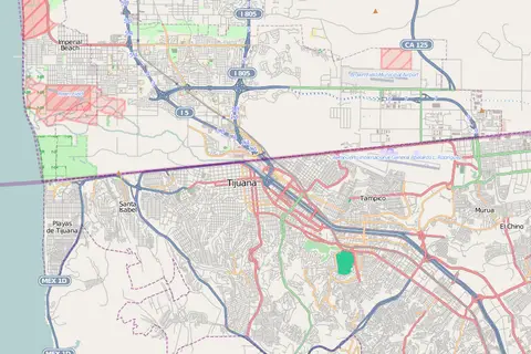 Map: Location Map Tijuana