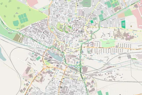 Map: Location Map United Kingdom Lincoln Central