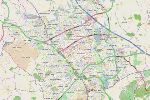 Map: Location Map United Kingdom Milton Keynes