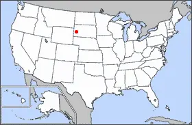 Map: Locmap Mount Rushmore