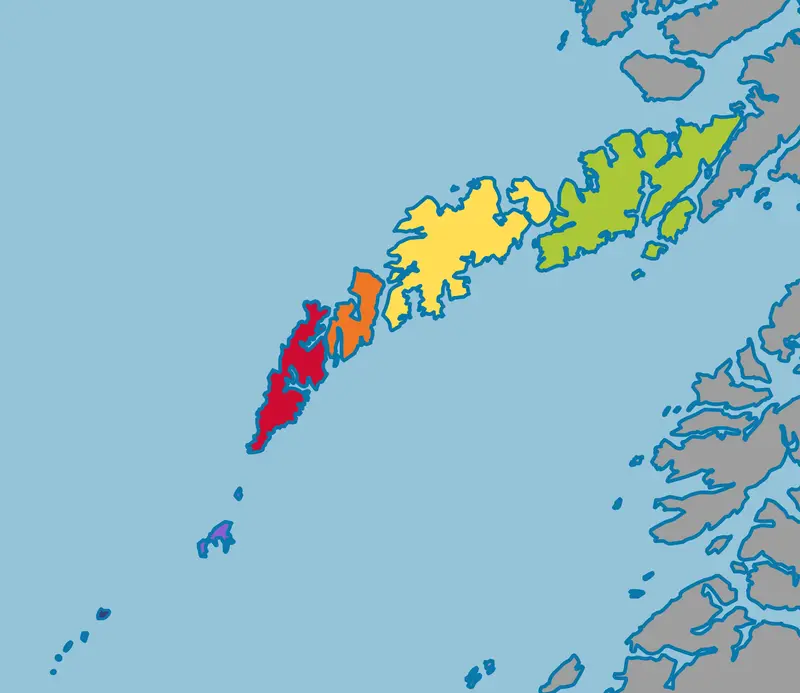 Map: Lofoten Island Wikivoyage Map