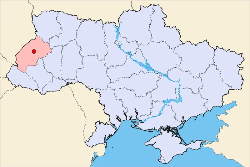 Map: Lvivukraine Map
