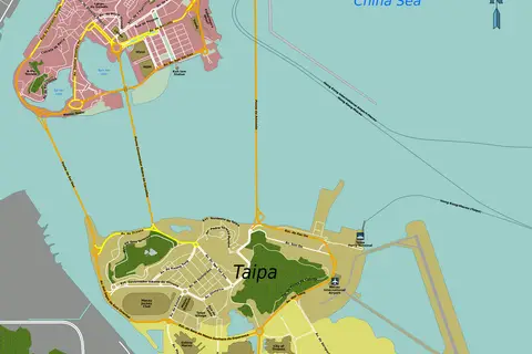Map: Macao Map