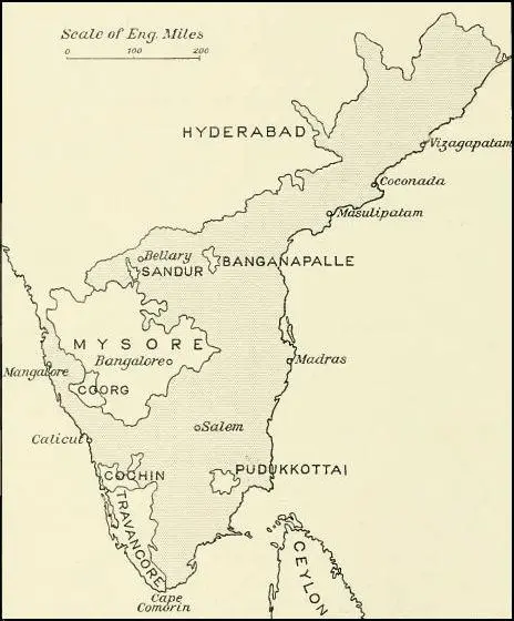 Map: Madras Map 1913