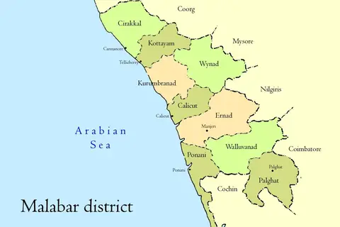 Map: Malabar District Map