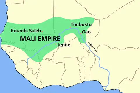 Map: Mali Empire Map