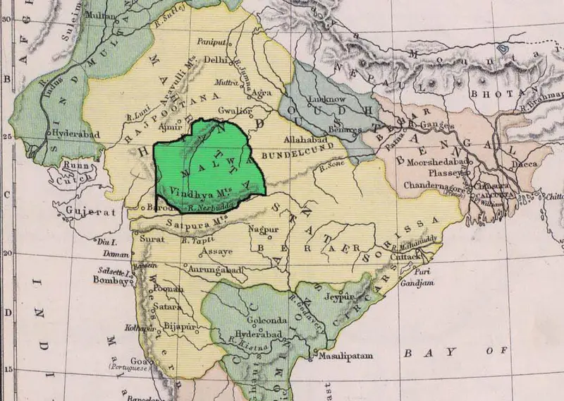Map: Malwa Map