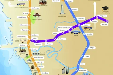 Map: Manilatransportation Map
