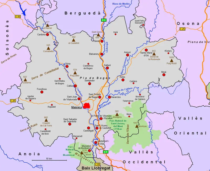 Map: Map Bages