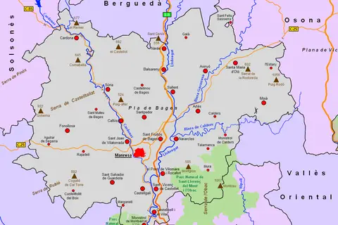 Map: Map Bages