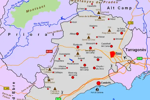 Map: Map Baix Camp