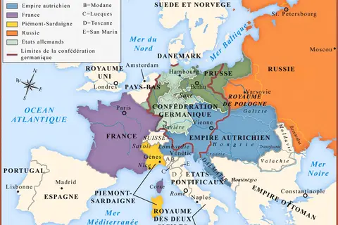 Map: Map Congress of Viennafr