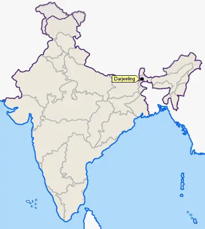 Map: Map Darjeeling