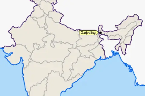 Map: Map Darjeeling
