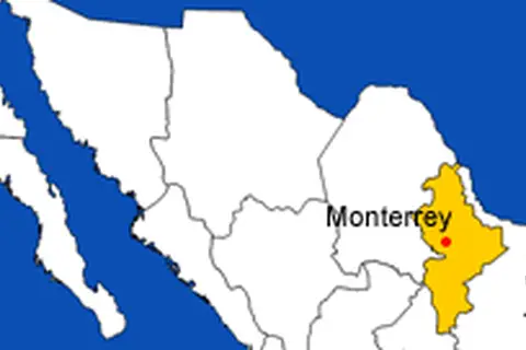 Map: Map Location Monterrey Mx