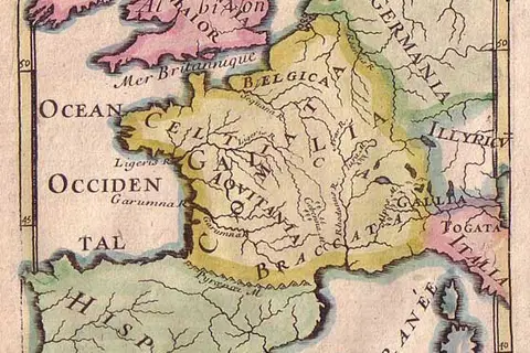 Map: Map of Ancient France 1683