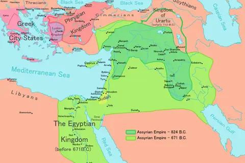 Map: Map of Assyria