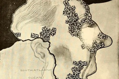 Map: Map of British territory in Africa published in 1899.